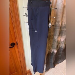 FIGS Kade scrubs pants in shade Quiet Navy